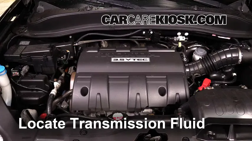 2013 Honda Ridgeline RTL 3.5L V6 Transmission Fluid Check Fluid Level
